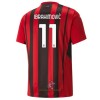 Officiële Voetbalshirt AC Milan Zlatan Ibrahimovic 11 Thuis 2021-22 - Heren